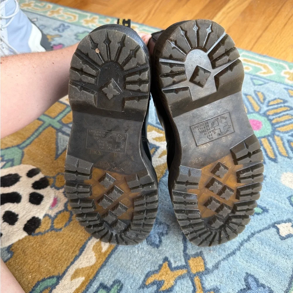 Dr Martens 2976 SMOOTH LEATHER PLATFORM CHELSEA BOOTS - Picture 4 of 5